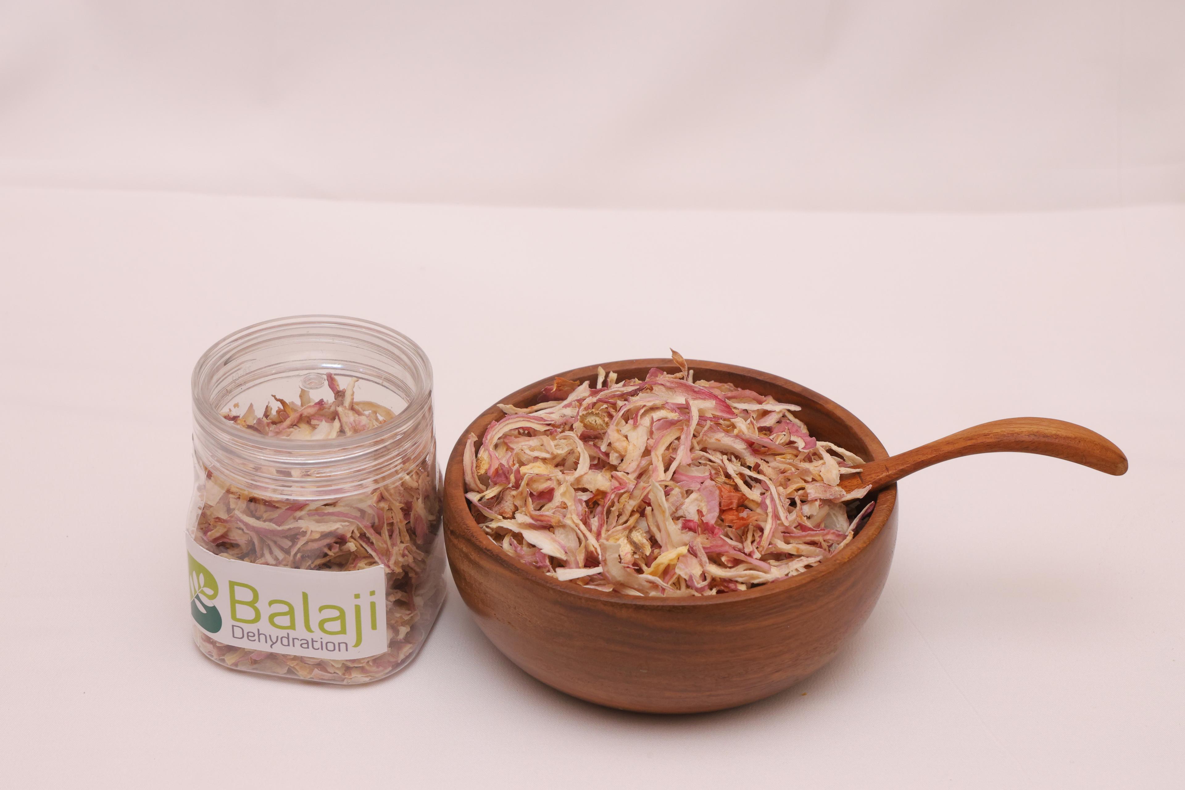 Dehydrated Pink Onion